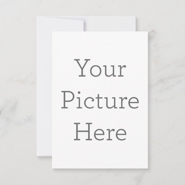 Carte de remerciements simple 8.9 cm x 12.7 cm (Devant)