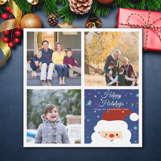 Créer votre propre carte photo de Noël de famille (Créateur téléchargé)