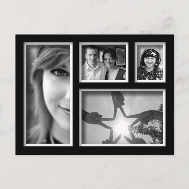 Créer votre propre carte postale Collage photo (Devant)