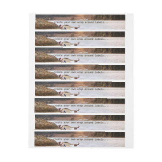 créer votre propre enveloppe autour des étiquettes