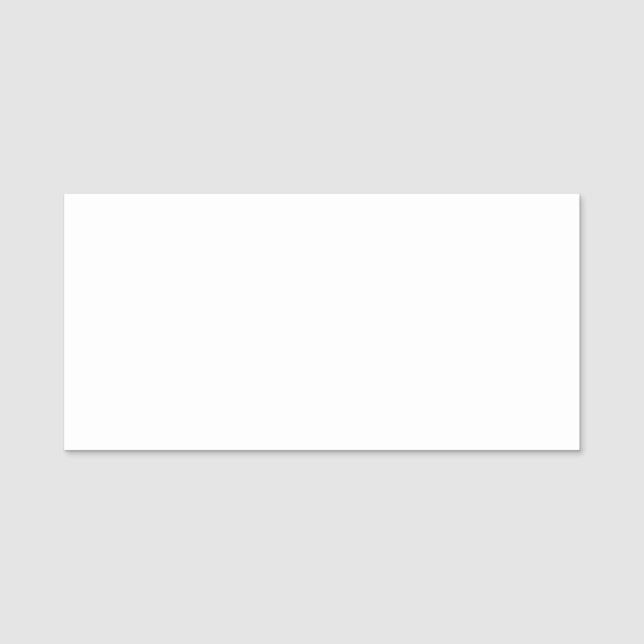 Créer votre propre étiquette de nom classique blan (Devant)