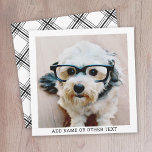 Créer votre propre Galerie de photos simple bordur<br><div class="desc">Ajoutez votre selfie ou portrait favori d'un ami. Utilisez une photo carré pour créer un cadeau unique et personnel ou garder le chiot hipster et faire un souvenir tendance. Si vous avez besoin d'ajuster les images,  cliquez sur l'outil personnaliser pour apporter des modifications.</div>