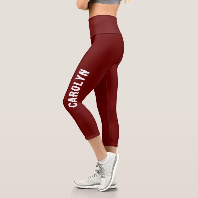 Créer votre propre nom personnalisé Leggings (Gauche)