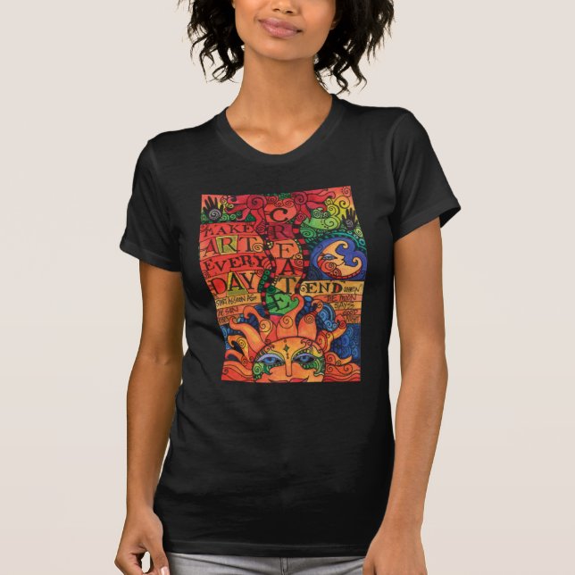 Créez le T-shirt d'art (Devant)
