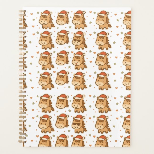 Créez un cheval mignon portant un minuscule chapea (Devant)