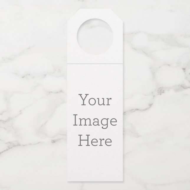 Étiquettes pour bouteille, Signature Matte (Devant)