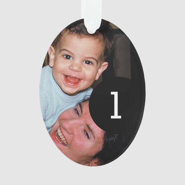 Créez vos propres 2 images faciles simples ovales (devant)