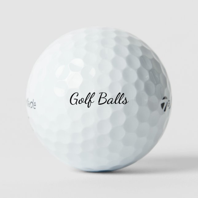 Créez Vos Propres Balles de Golf (Recto)
