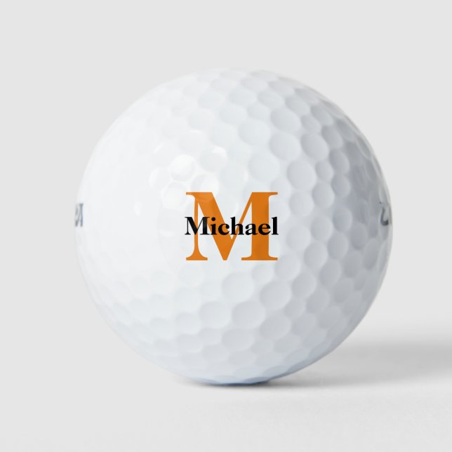 Créez vos propres balles de golf Monogram (Devant)