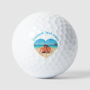 Créez vos propres balles de golf photo Cadeau Text