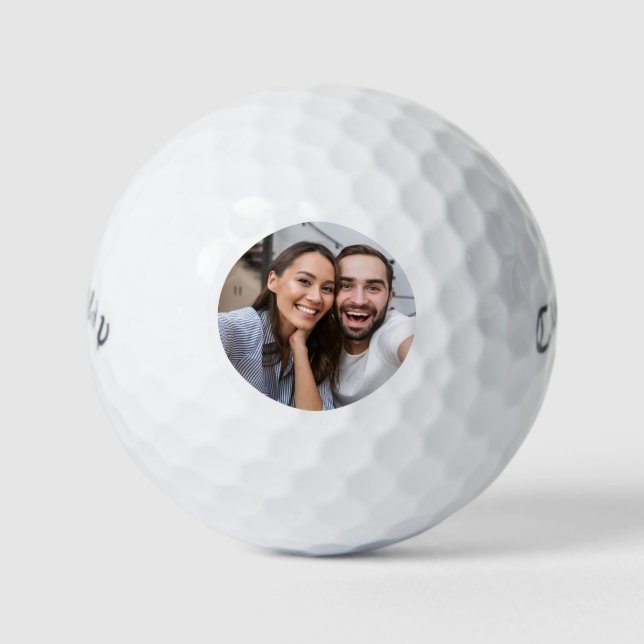 Créez Vos Propres Balles de Golf Photo Simples (Devant)