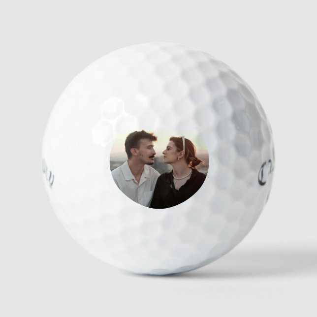 Créez Vos Propres Balles de Golf Simples Photo (Recto)