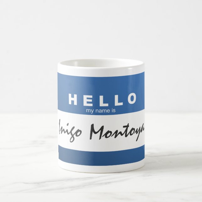 Créez vos propres "bonjour que mon nom est…" Tasse (Centre)