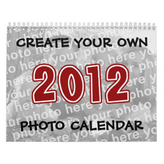 Créez vos propres calendriers 2012 de photo