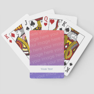 Créez vos propres cartes de jeu - Bande de nom bla