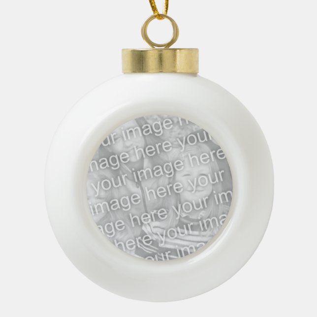Créez vos propres décorations de Noël (Devant)