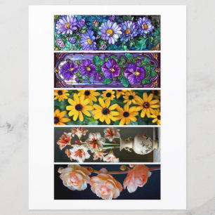 Créez vos propres marque-pages de fleurs de jardin