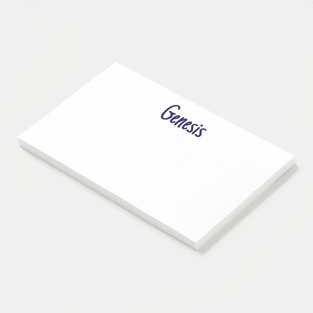 Créez vos propres notes Post-it® 10"x6" (Incliné)