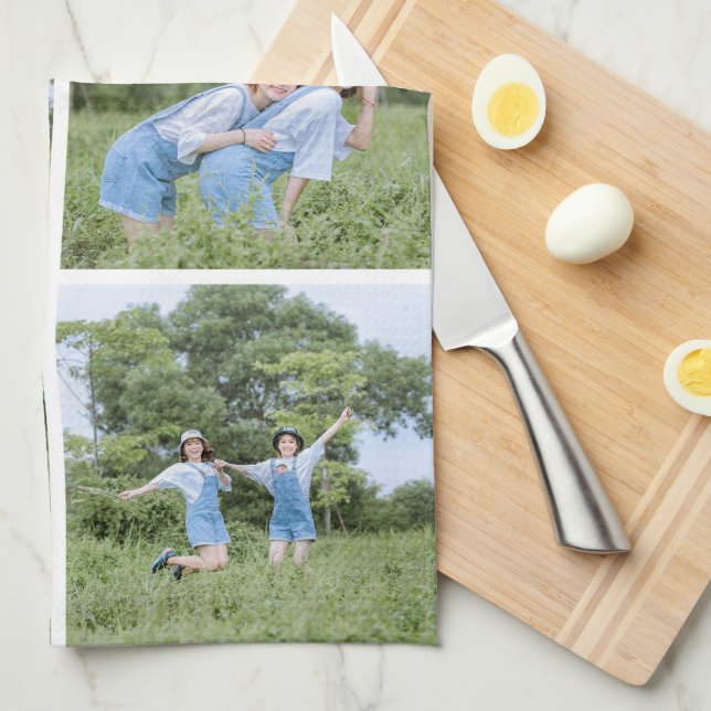 Créez vos propres serviettes de cuisine avec un co (Quart Plié)