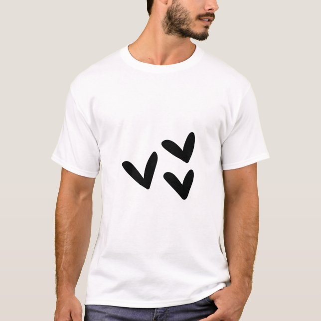 Créez Vos Propres T-Shirts Simples (Devant)