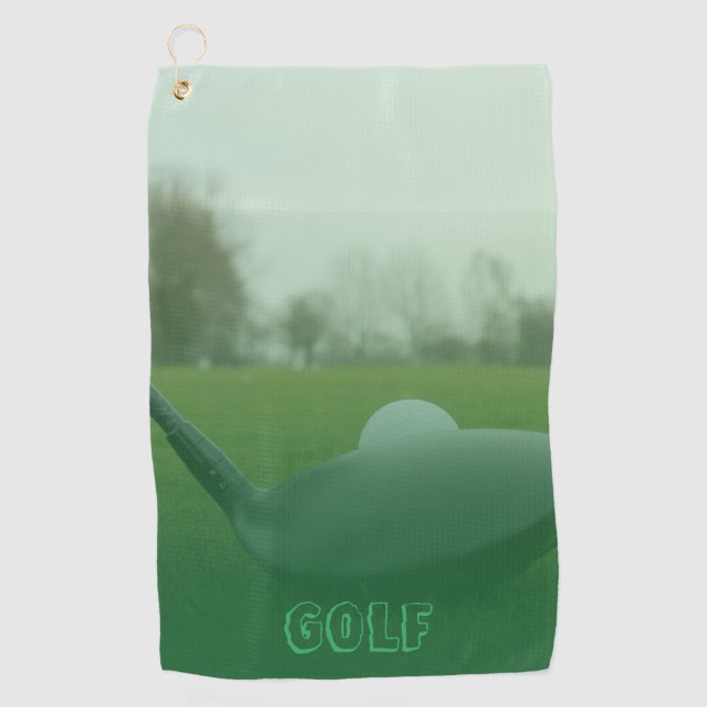 Créez vos serviettes de golf gagnantes (Devant)