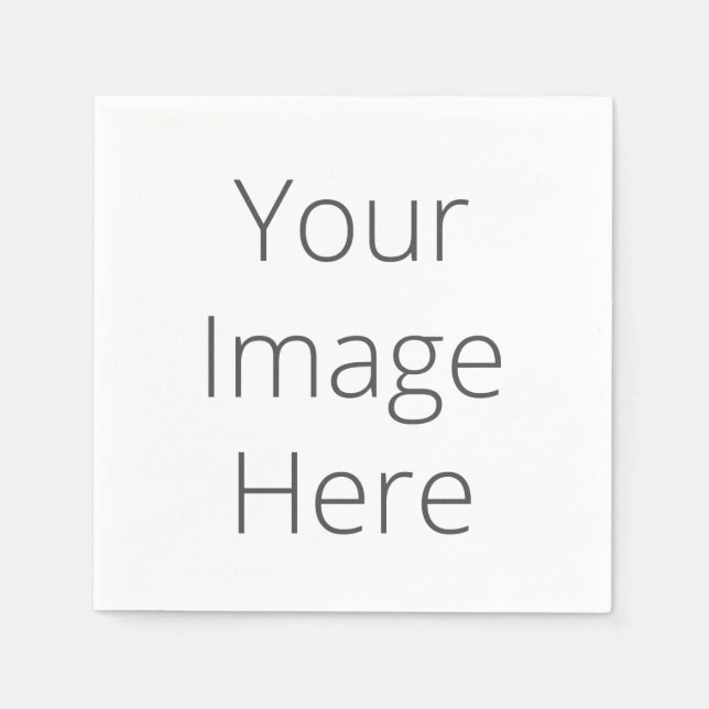 Créez vos serviettes en papier à cocktail standard (Devant)