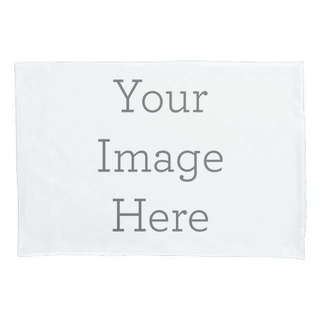 Paire de housses d'oreiller personnalisée, taille Standard (devant-gauche)