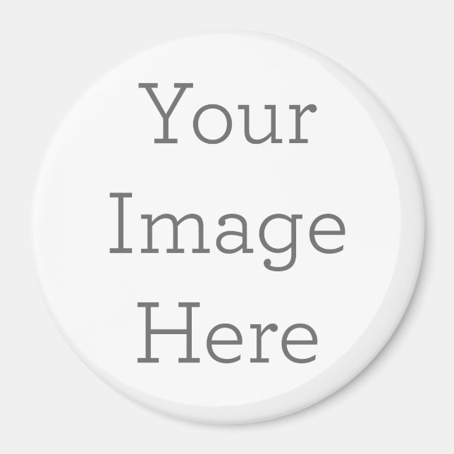 Magnet Grand, 7,6 cm Cercle (Devant)