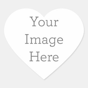 Créez votre  autocollant en forme de coeur