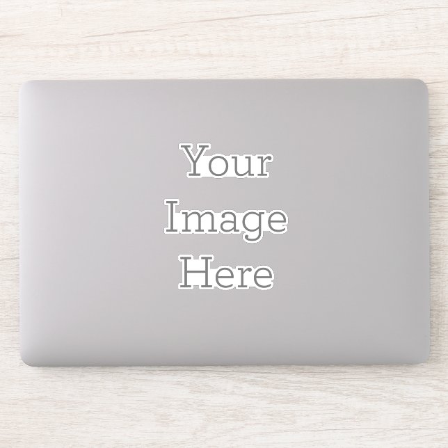 Stickers contours vinyle Grand : 20,3 cm x 20,3 cm (Ordinateur)