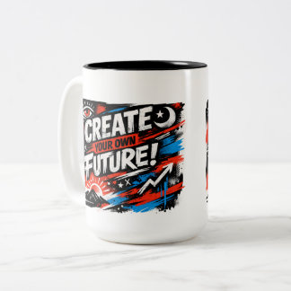 Créez Votre Avenir Mug Motivant Rêvez Grand Mainte