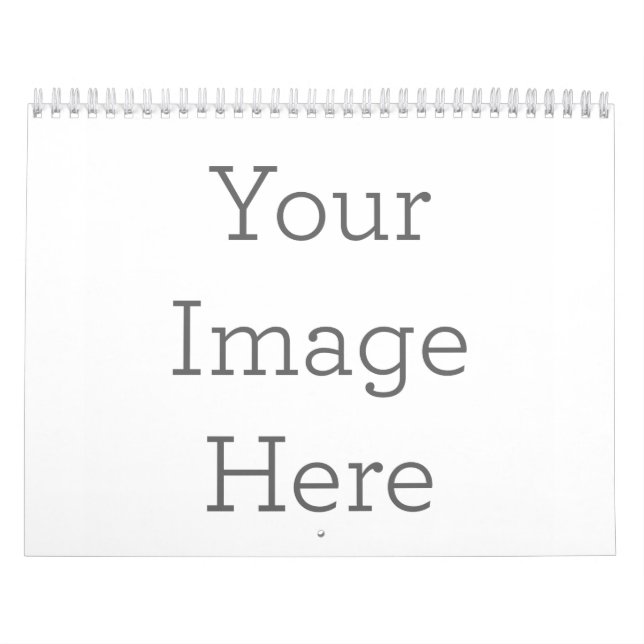 Calendrier double page Medium, Blanc (Protection)