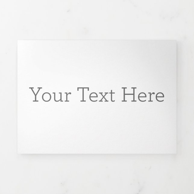 Créez votre carte à trois volets format paysage (Page de couverture)