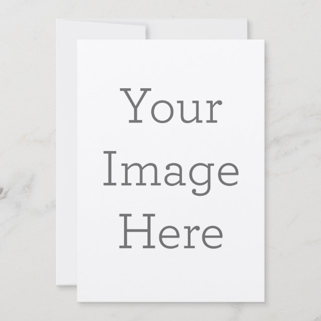 Créez votre  carte de Noël jetables Kraft (Devant)