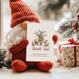 Créez votre carte de remerciement de Noël personna