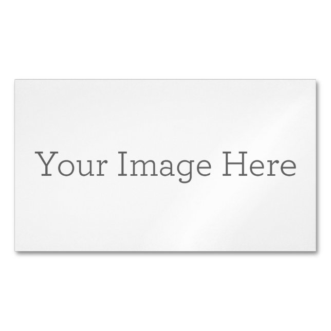 Carte de visite magnétique (devant)