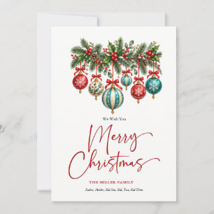 Créez votre carte de vœux de Noël personnalisée