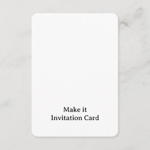 Créez votre carte personnalisée 3,5" x 5" arrondie