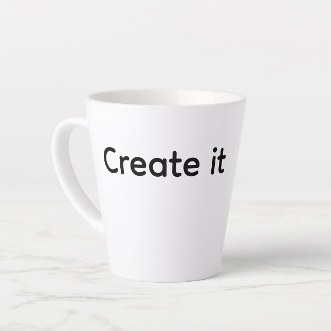 Créez votre concours de mug promotionnel (Angle gauche)