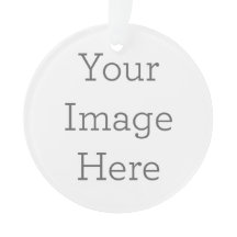 Créez votre  décoration ronde en acrylique