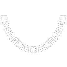 Créez vos propres drapeaux en guirlande