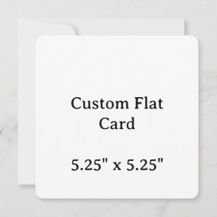 Créez votre modèle personnalisé 5,25" x 5,25" arro