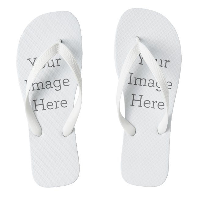 Tongs adultes, lanières larges (Semelle)