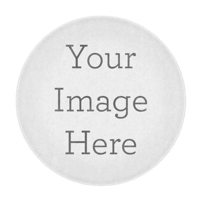 Planches à découper en verre décoratif 30.4 cm (Devant)