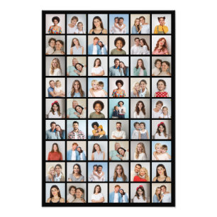Créez votre propre 54 photo Collage photo agrandis