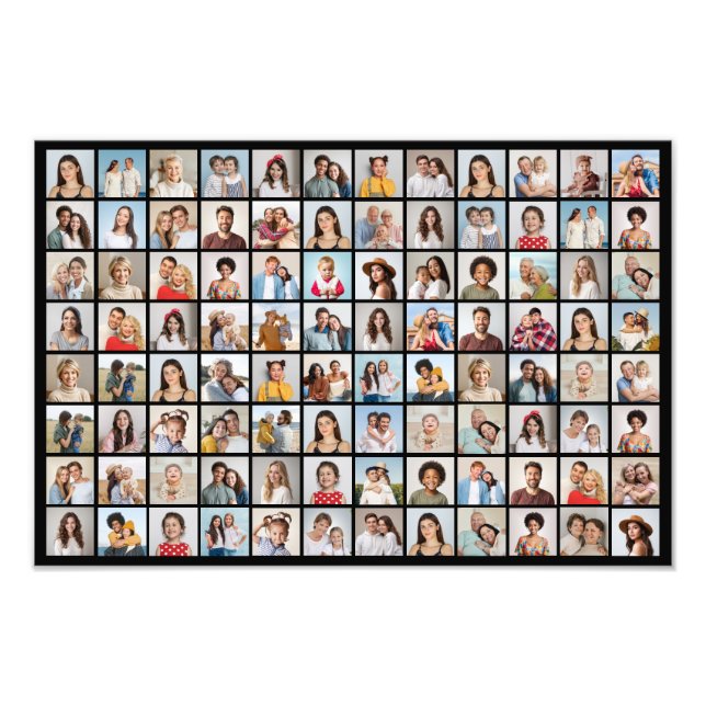 Créez votre propre 96 photo Collage photo agrandis (Devant)