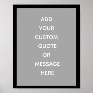 Créez Votre Propre Affiche de Citation