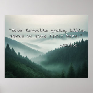 Créez votre propre affiche de citation personnalis