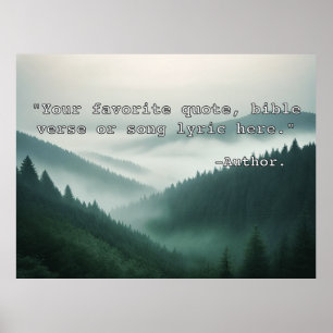 Créez votre propre affiche de citation personnalis