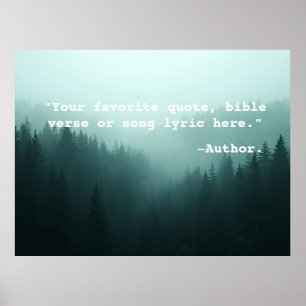 Créez votre propre affiche de citation personnalis